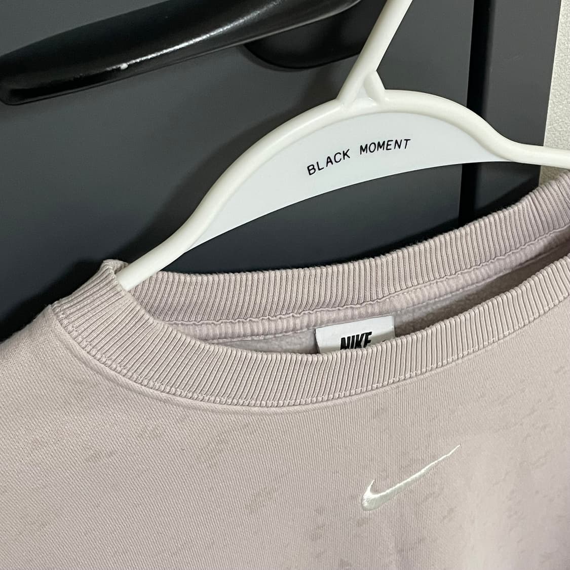 나이키 nike 스우시 맨투맨 크롭 기모 상품이미지2