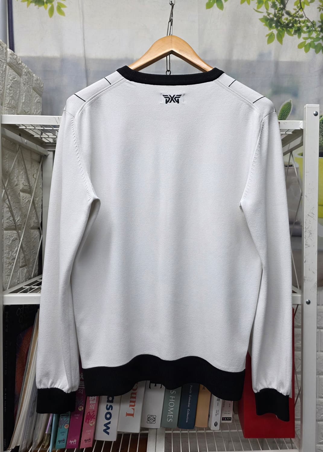 PXG 남성골프니트 105 체크 골프니트티  MM48 상품이미지4