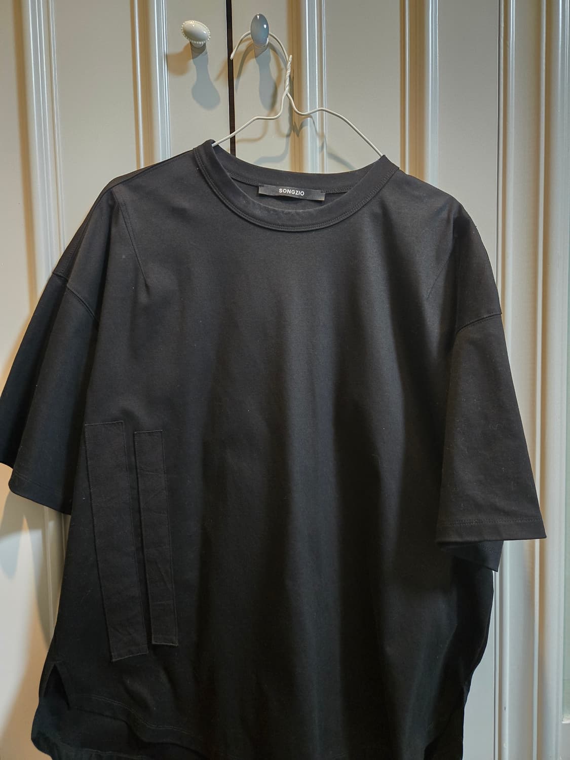 송지오 옴므 블랙 반팔 티셔츠 상품이미지2