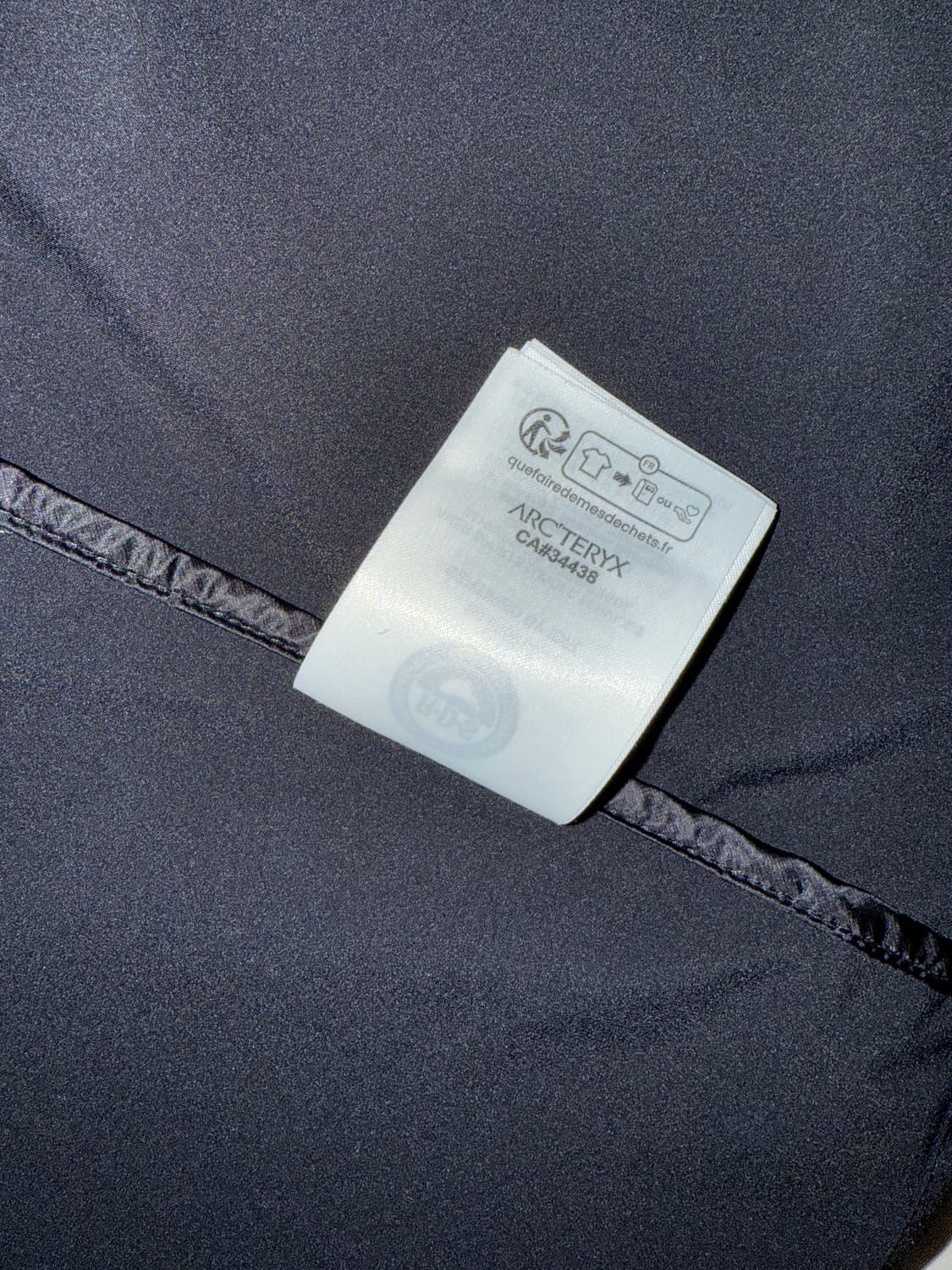 [M/M] 아크테릭스 세륨 하이브리드 후디 블랙 상품이미지9