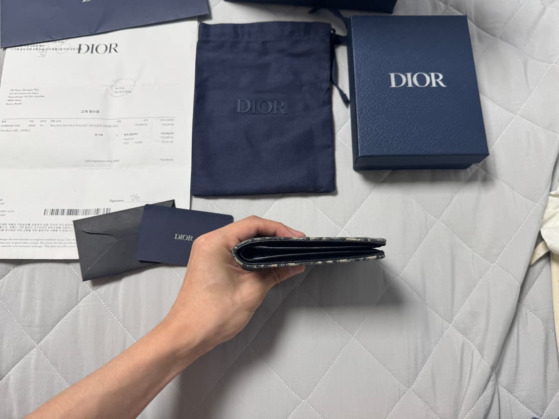디올 오블리크 반지갑 상품이미지5