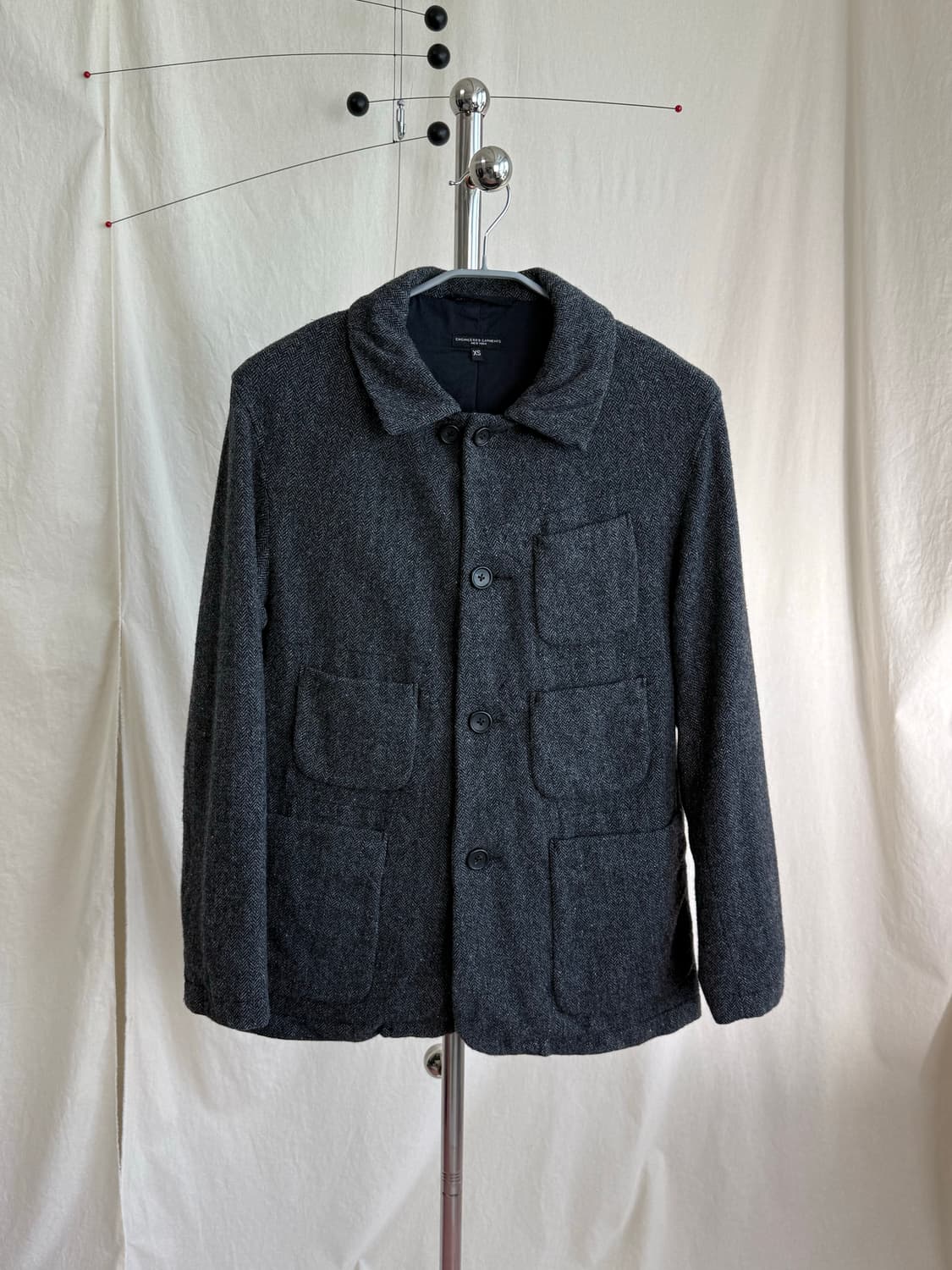Engineered Garments 헤링본 울 자켓 상품이미지1