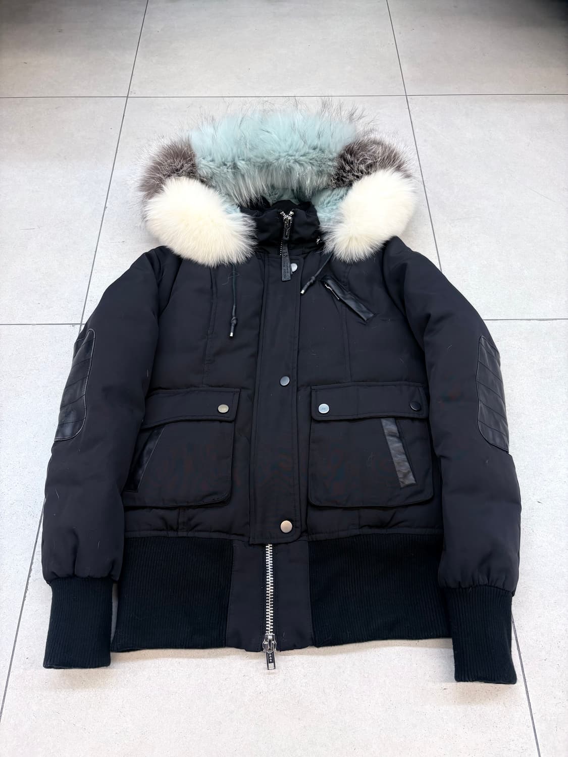 니콜 베니스티 라쿤 퍼 덕다운 패딩 상품이미지3