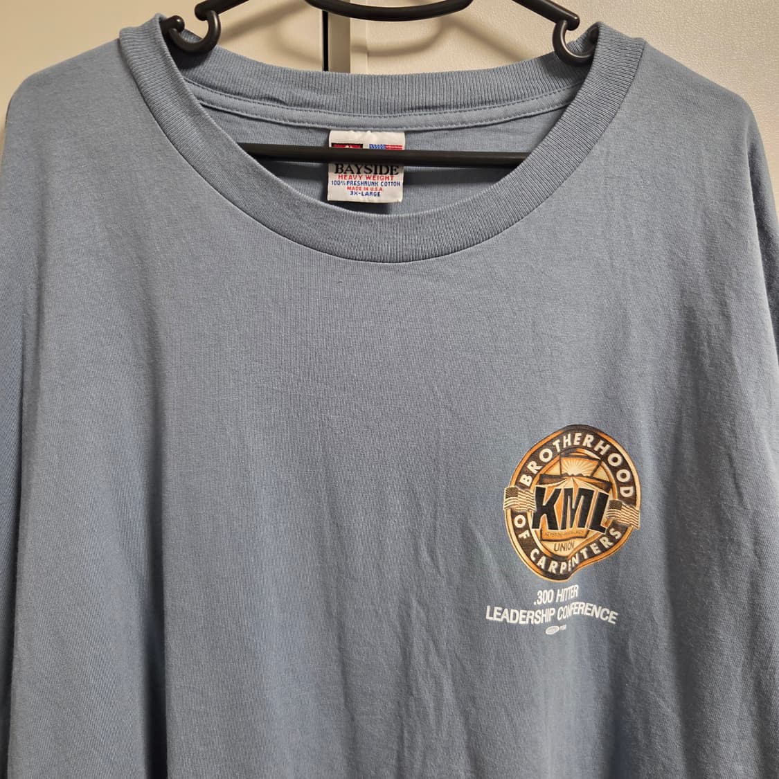 미국제 90s Bay Side 반팔 티셔츠 2XL-3XL(110-115) 상품이미지3