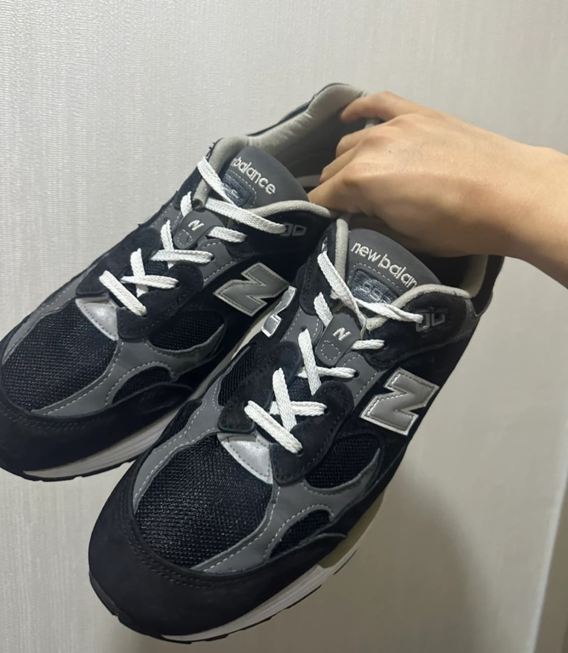 285) 뉴발란스992 블랙 팝니다 상품이미지3