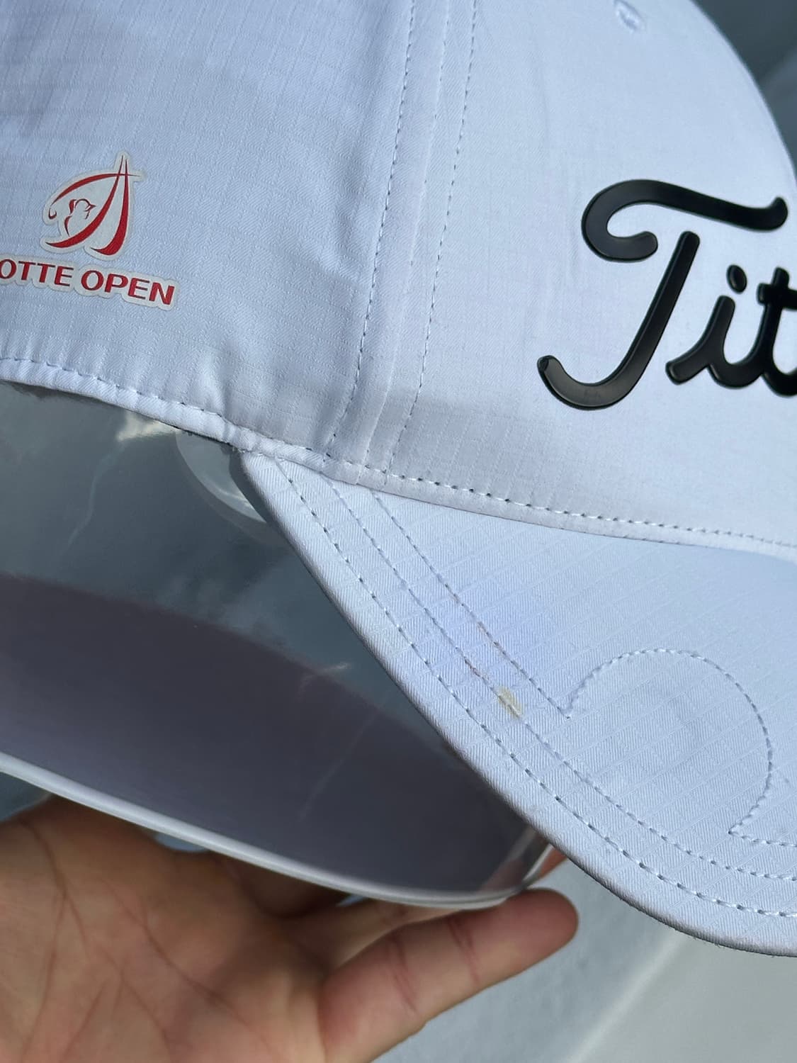 [F] 타이틀리스트 로고 화이트 볼캡 모자 김효주 상품이미지6