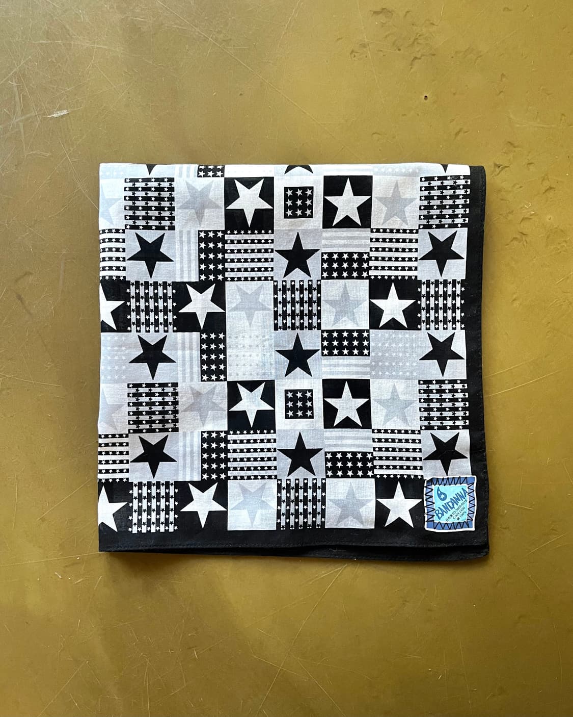 JPN Punk Star Pattern Bandana Scarf 상품이미지4