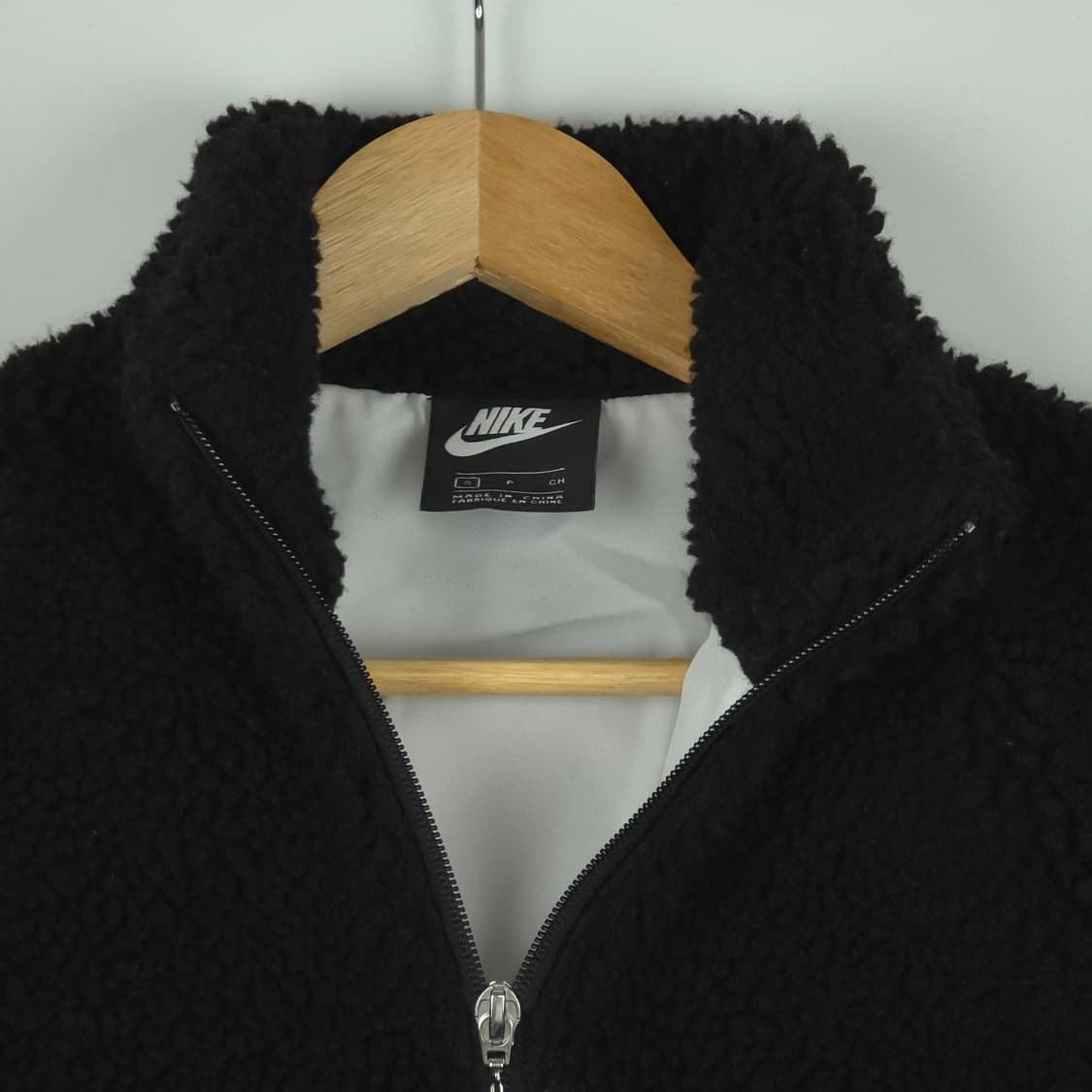 [S] 나이키 스우시 크롭 플리스 자켓 상품이미지5