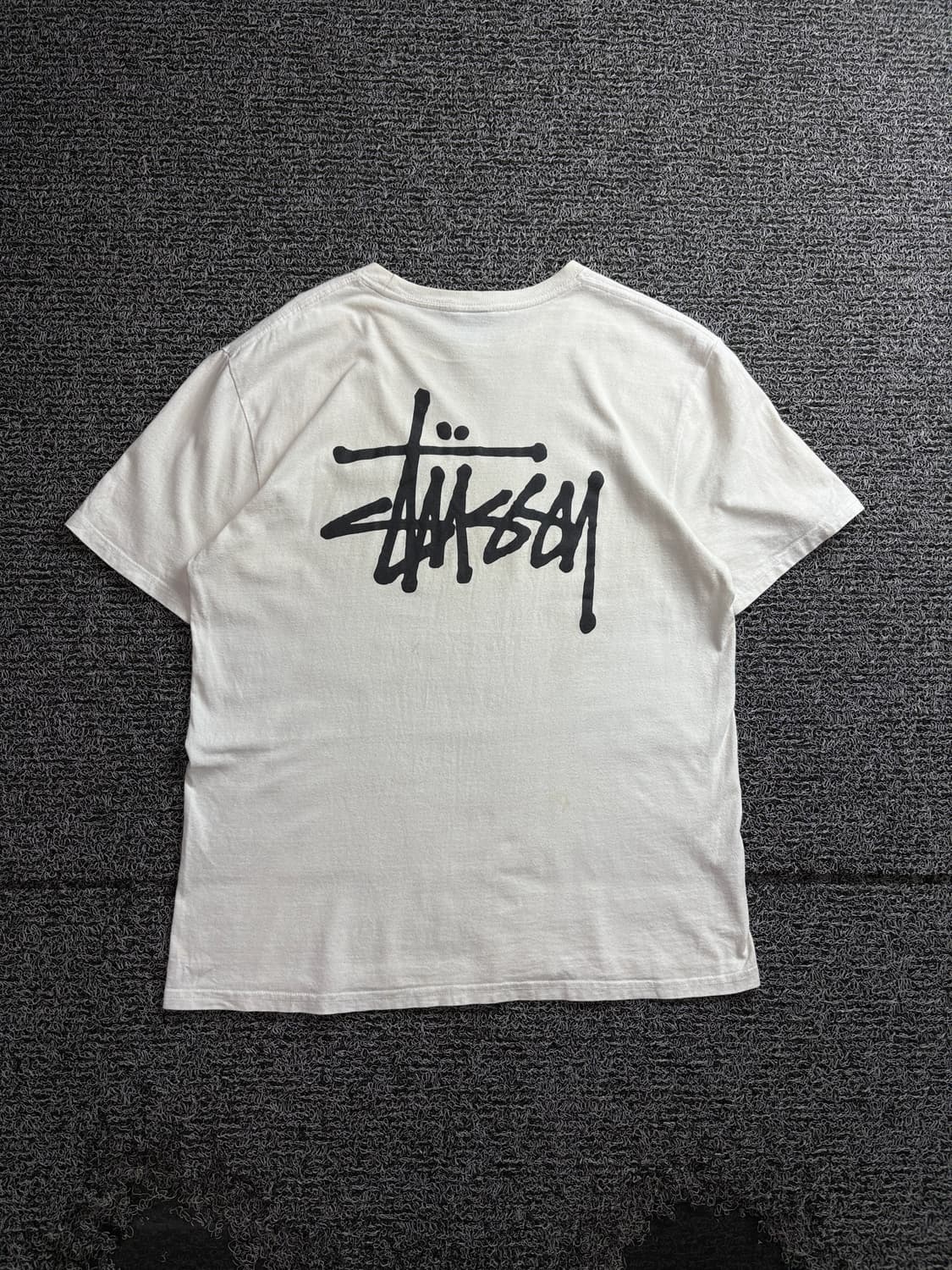 스투시 시그니처 빅로고 미니멀 반팔티 4199 상품이미지5