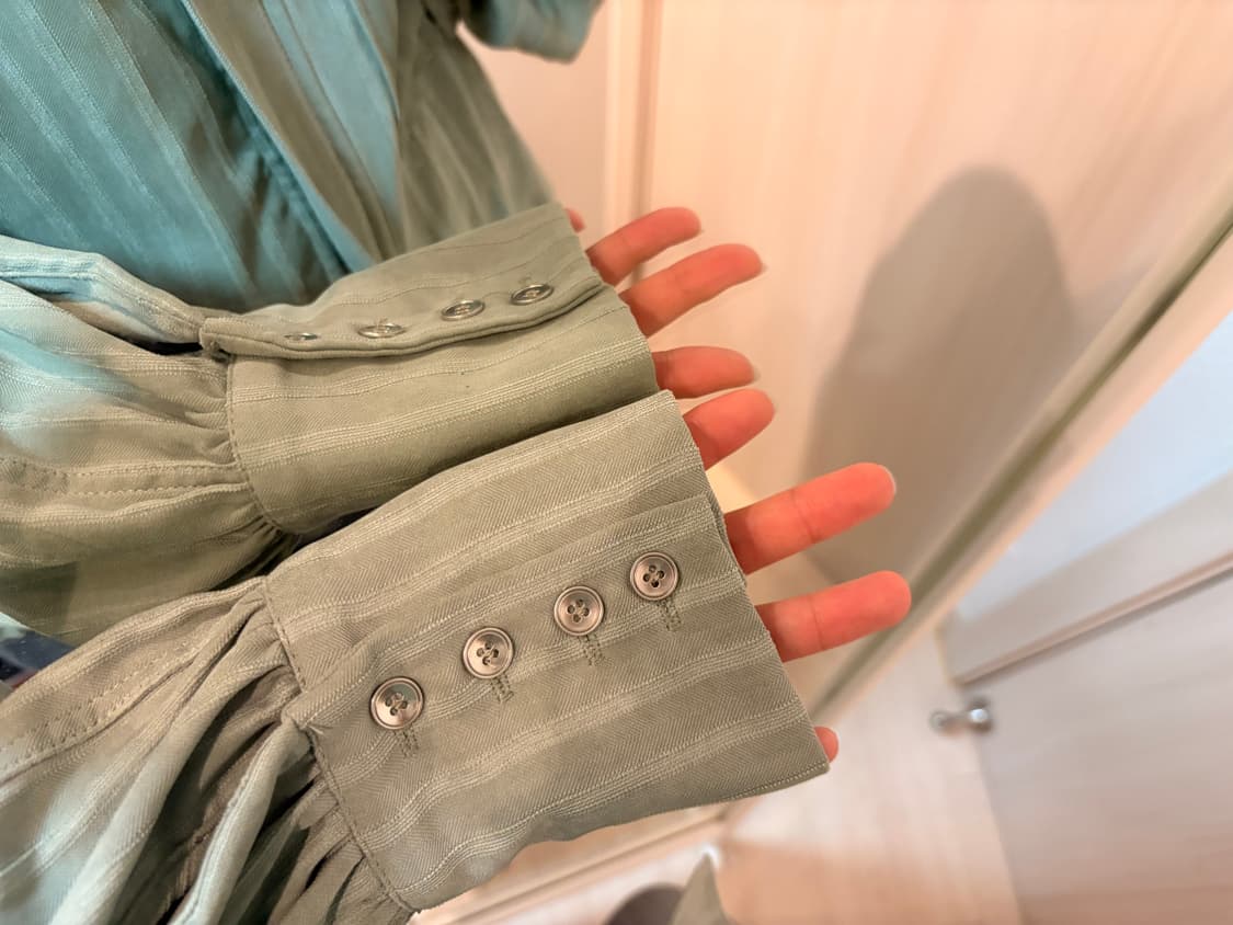 Stripe Two-way Zip Up 상품이미지2