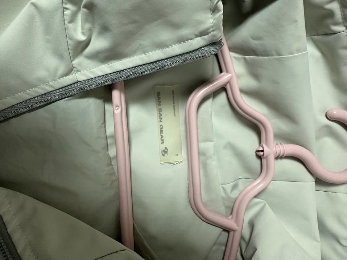 산산기어 지퍼 자켓 오프 화이트 -23ss 상품이미지4