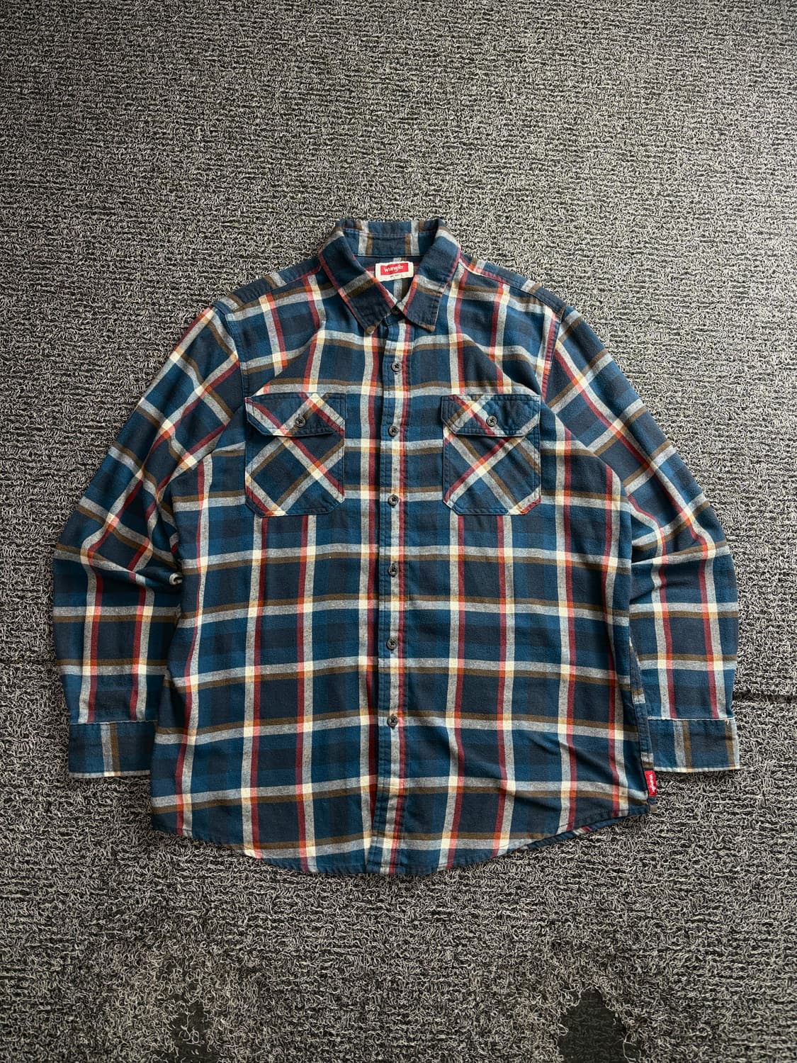 랭글러 USA 아메카지 플란넬 체크 웨스턴 자켓 3218 상품이미지2