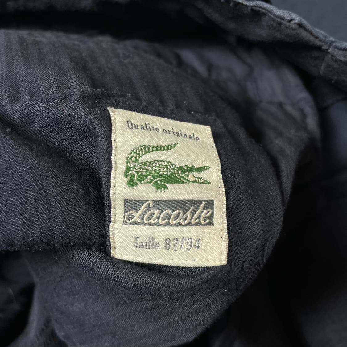 (34) 라코스테 네이비 코튼 팬츠 상품이미지3