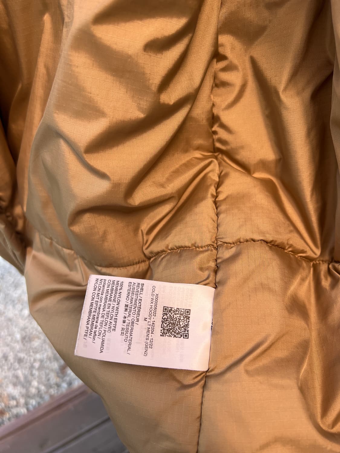 아크테릭스 리프 콜드 WX 자켓 LT Gen2 Hoodie 크로커다일 상품이미지7