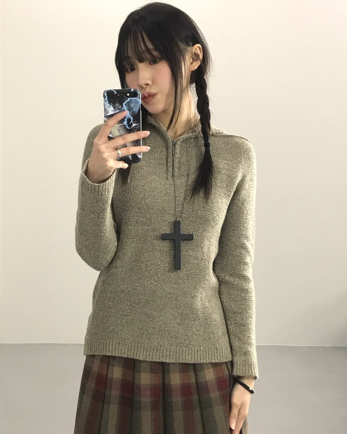 Cordier Beige Wool Hoodies 상품이미지1