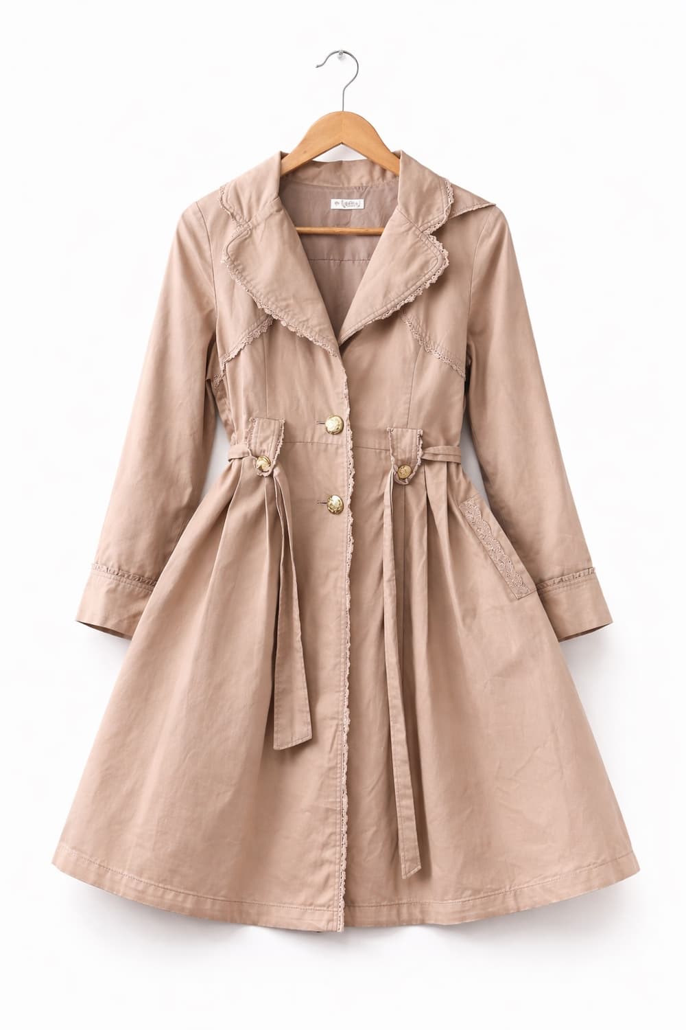 모리걸 빈티지 엑시즈팜 axes femme 트렌치코트 🤍💛👑 상품이미지1