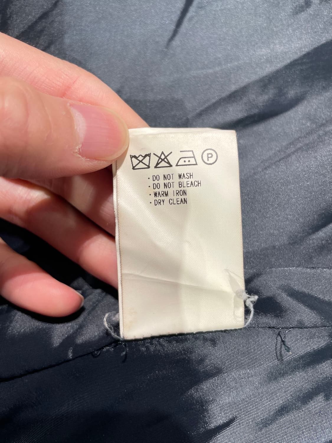 블루 블루 재팬 다크 네이비 인디고 울 코트 상품이미지9