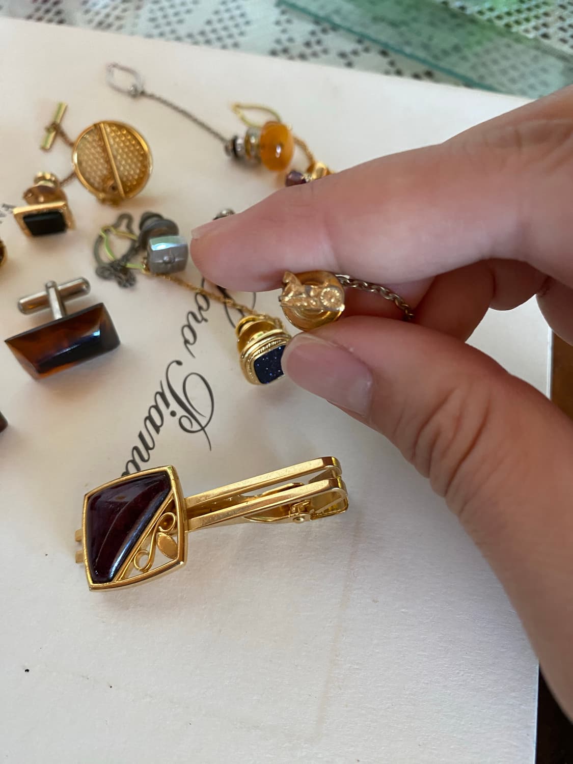 넥타이핀 커프스 뱃지 등 일괄 상품이미지5