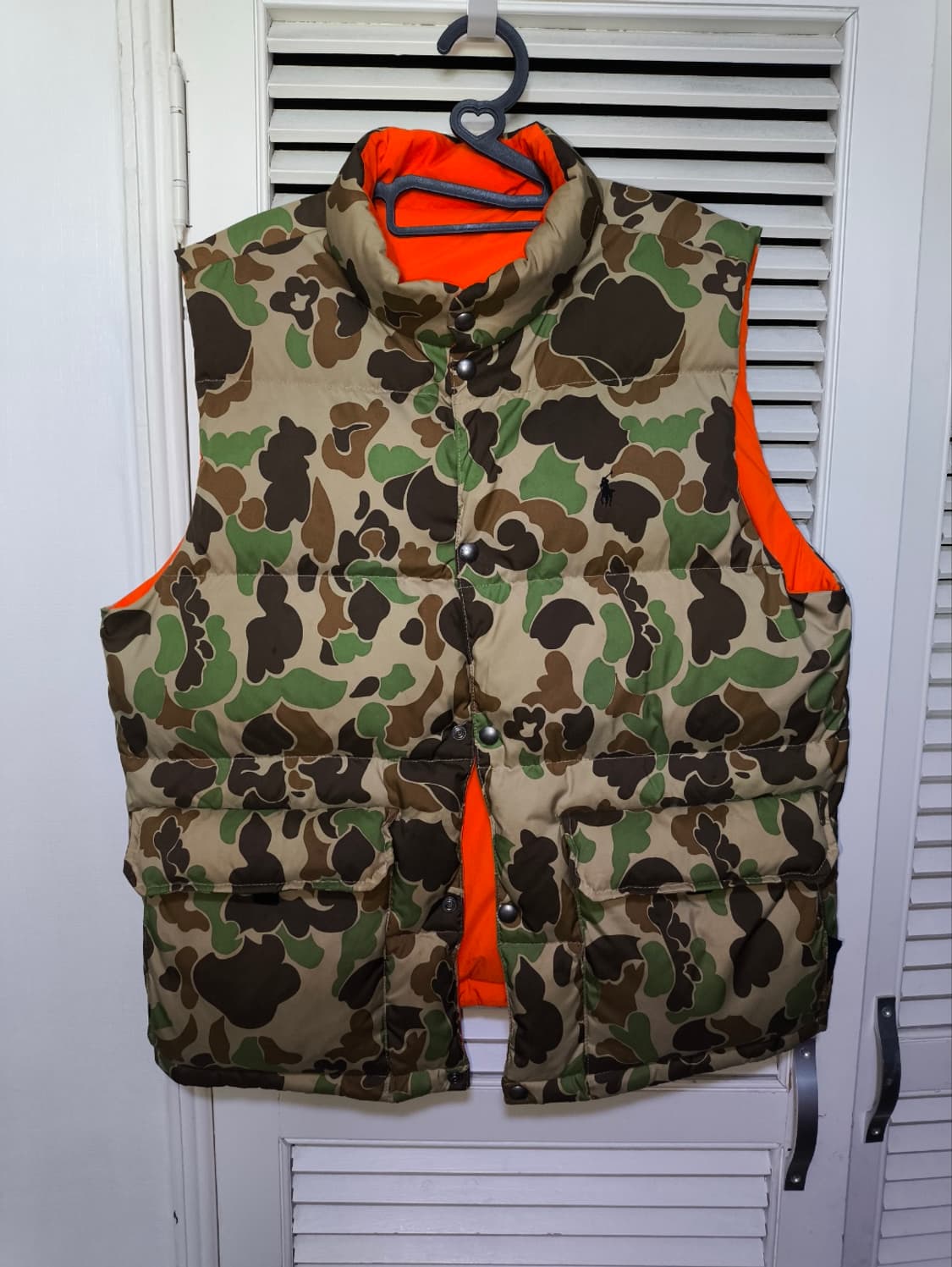 XL 폴로랄프로렌 카모플라쥬 패딩조끼 상품이미지1