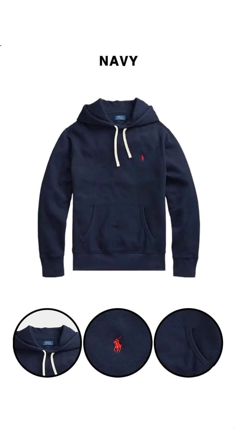 폴로 후드티 (기모, 논기모) 상품이미지3