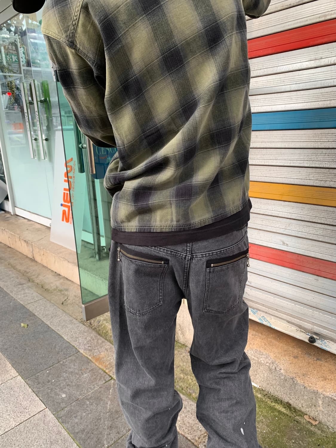 네이버후드 플란넬 셔츠 상품이미지3