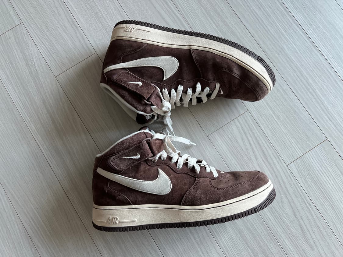 나이키 에어포스 미드 초콜릿 (290) 상품이미지4