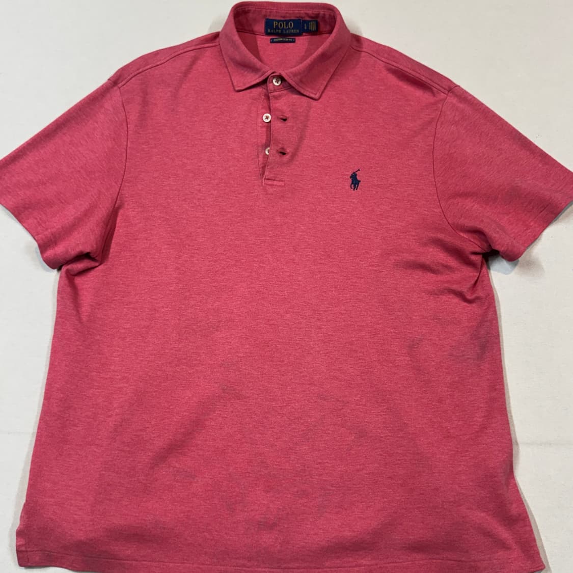 L) 폴로 랄프로렌 소프트 코튼 반팔 카라티 PK 상품이미지2