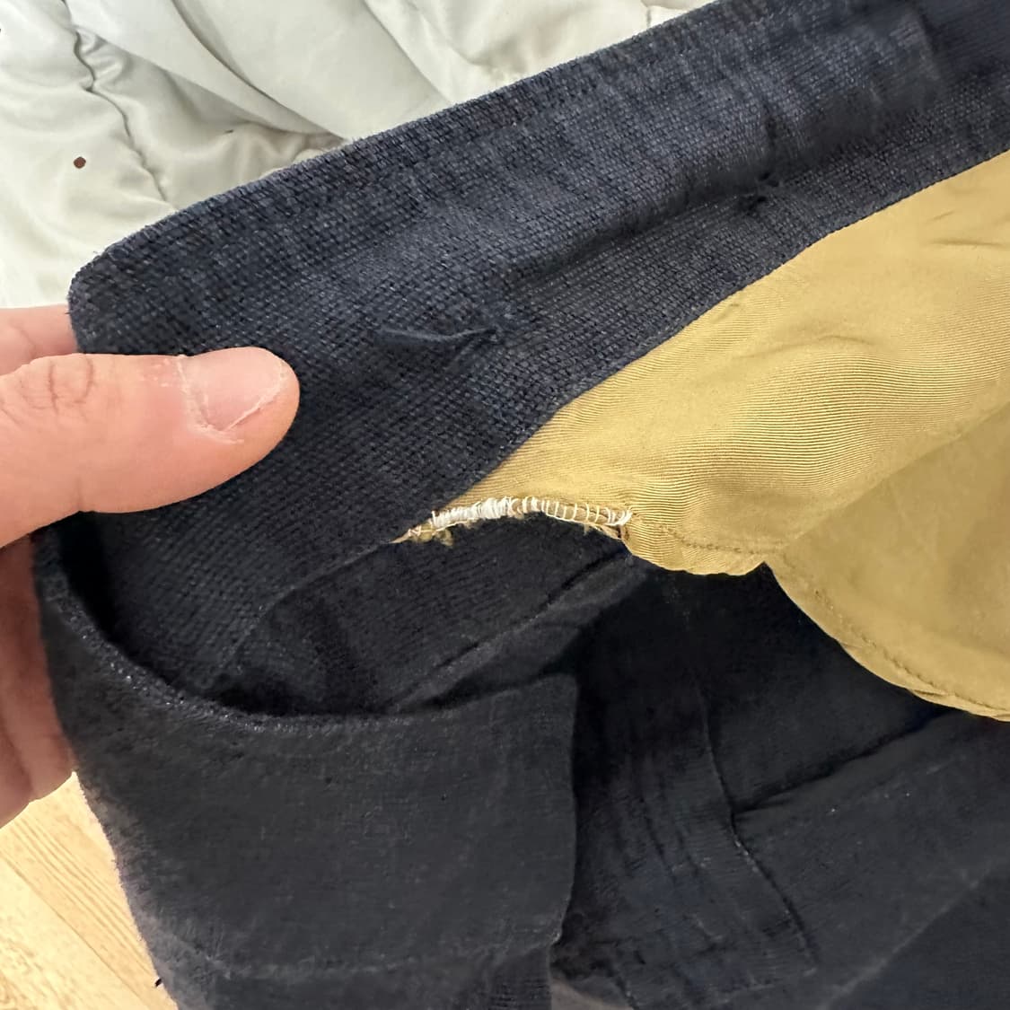 80-90s GIORGIO ARMANI 린넨 코튼 자켓 상품이미지9