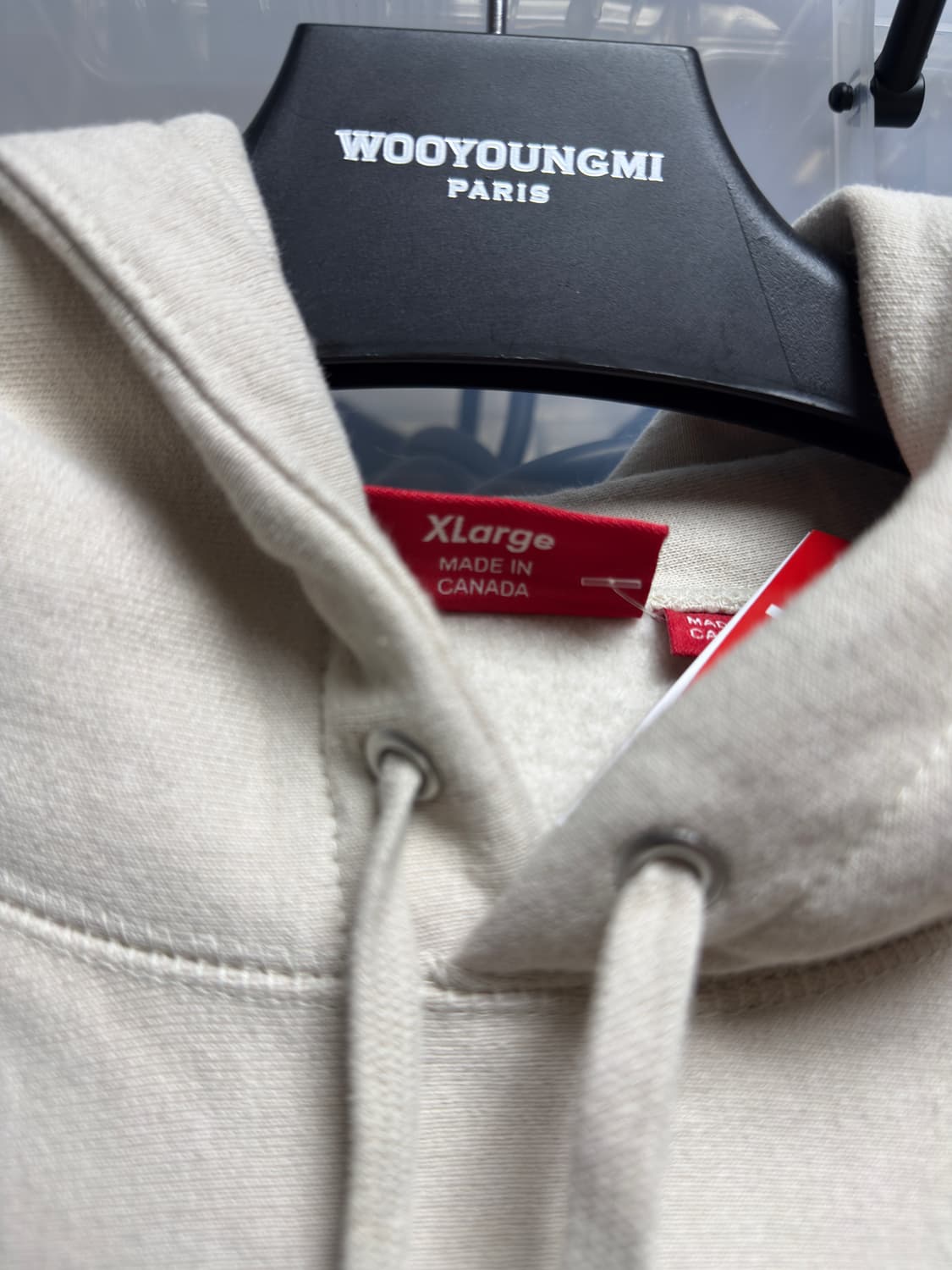 슈프림 24fw 박스로고 후드 샌드 XL 상품이미지4