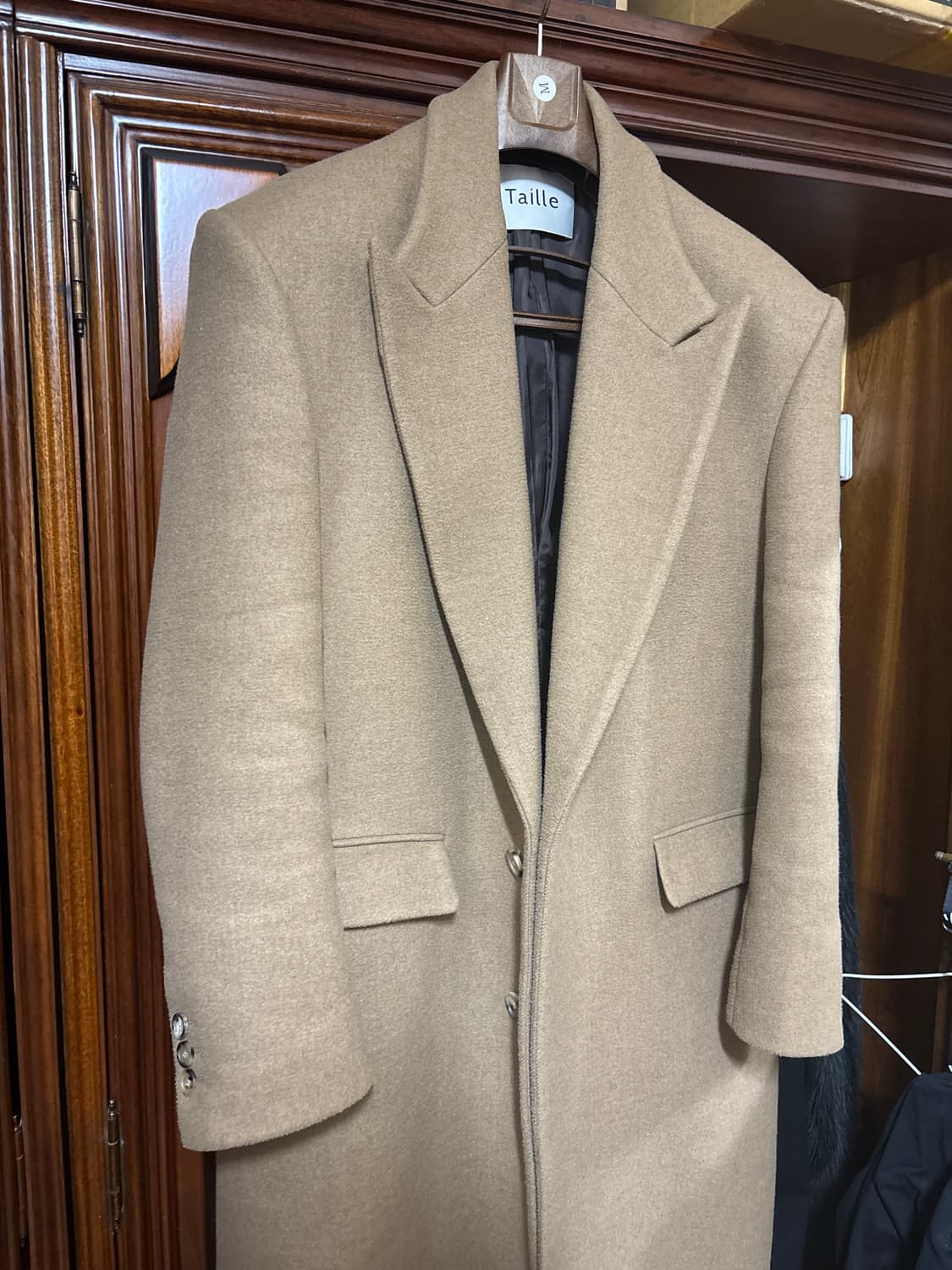 타일레 25fw /VAUBAN CONTOURED 로브 코트/ 베이지 상품이미지5