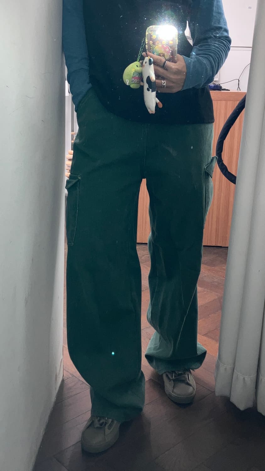릿킴 카고 진 그린 상품이미지3