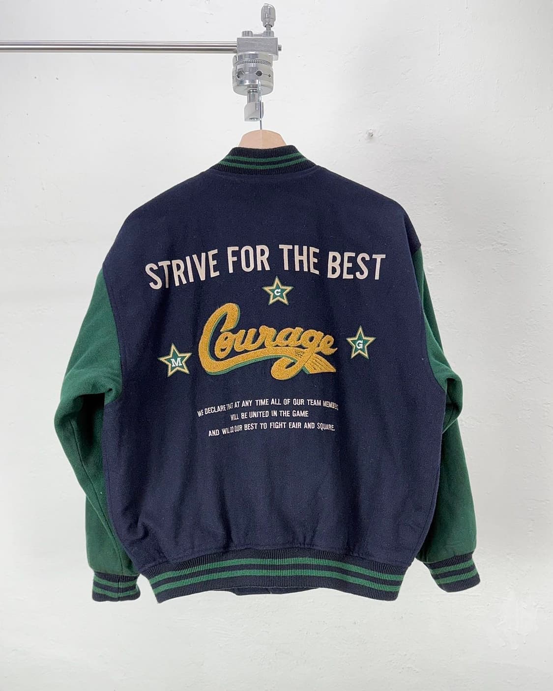 맥그리거 올드 크록 패치드 바시티 울 자켓 상품이미지6