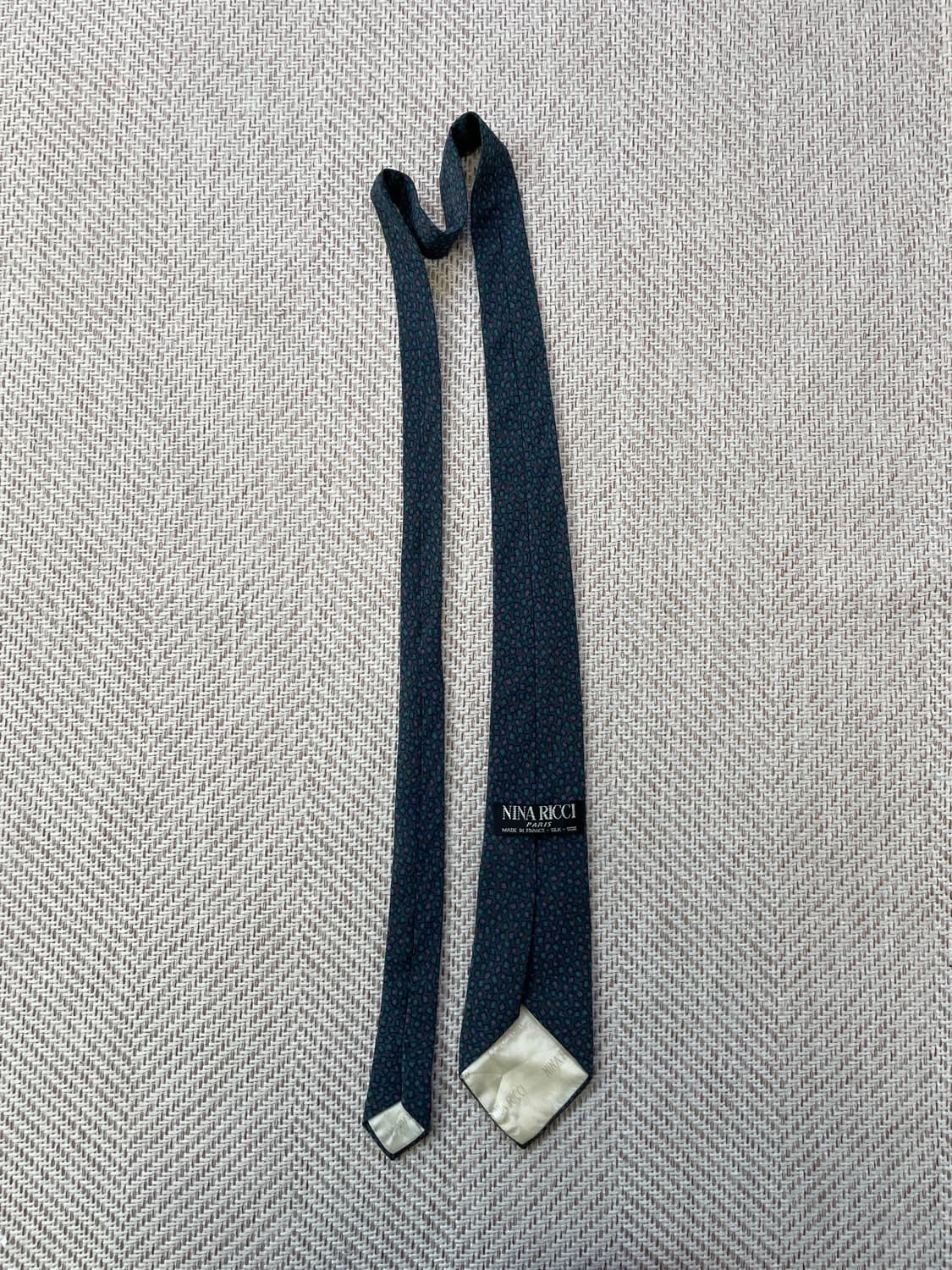 니나리치 페이즐리 넥타이  J03757 상품이미지2