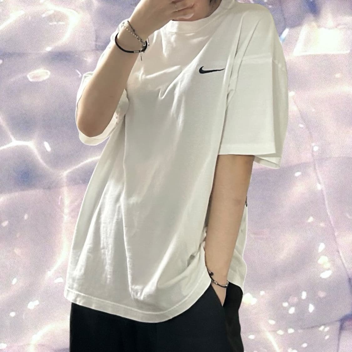 스투시 나이키 나투시 반팔 티셔츠 화이트 L  상품이미지3