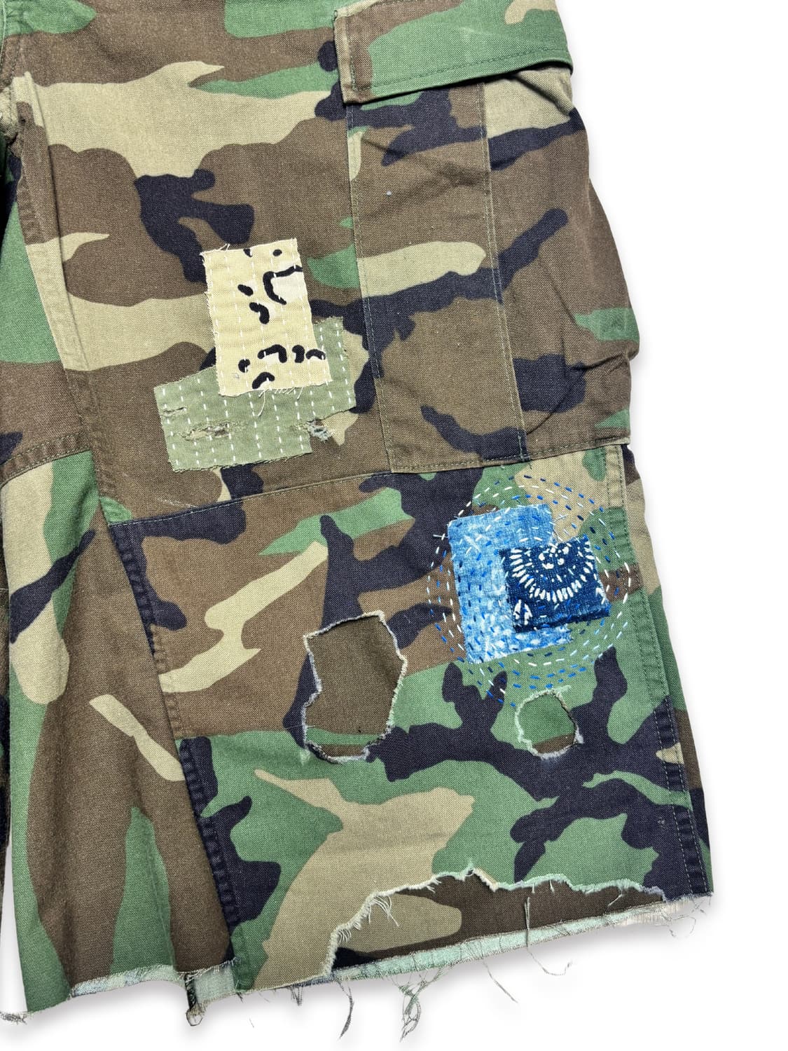 빈티지 미군 오리지널 카모 사시코 바뮤다 카고팬츠 상품이미지4