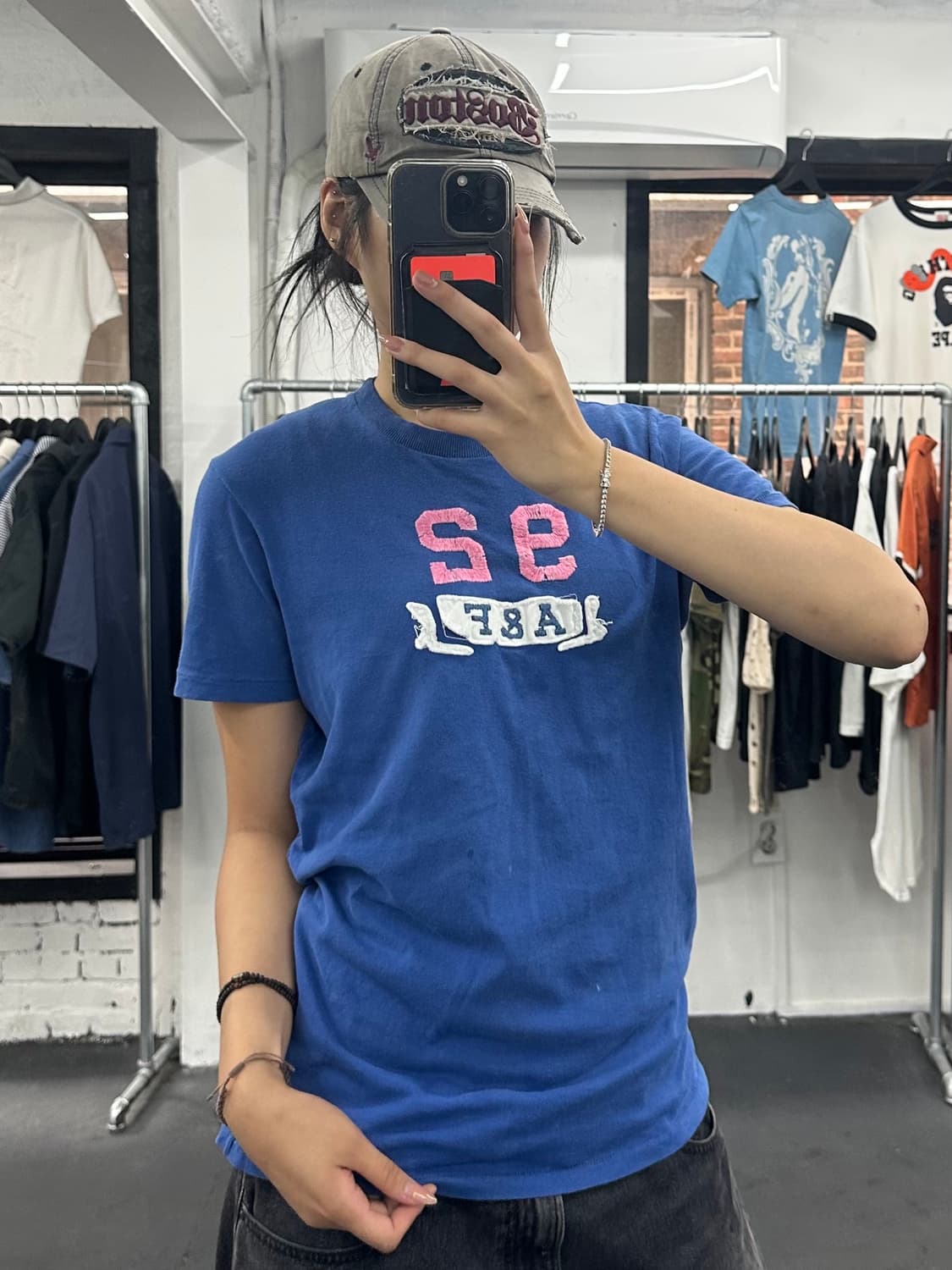 아베크롬비 패치 티셔츠 상품이미지2