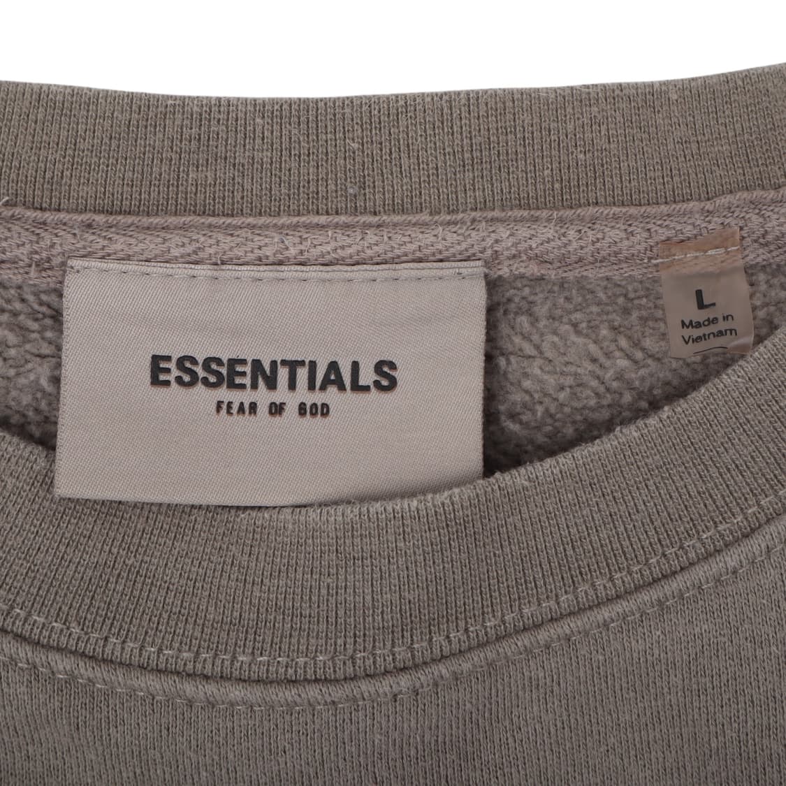 에센셜 카키 엠브로이드 스웻셔츠 상품이미지7