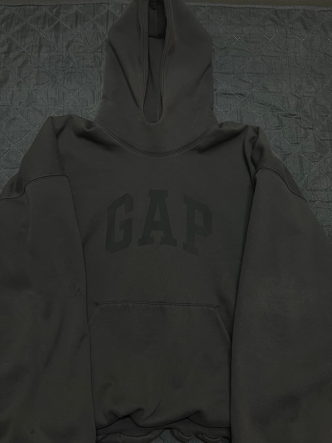 이지갭 도브 후드티 L 다크그레이 상품이미지3