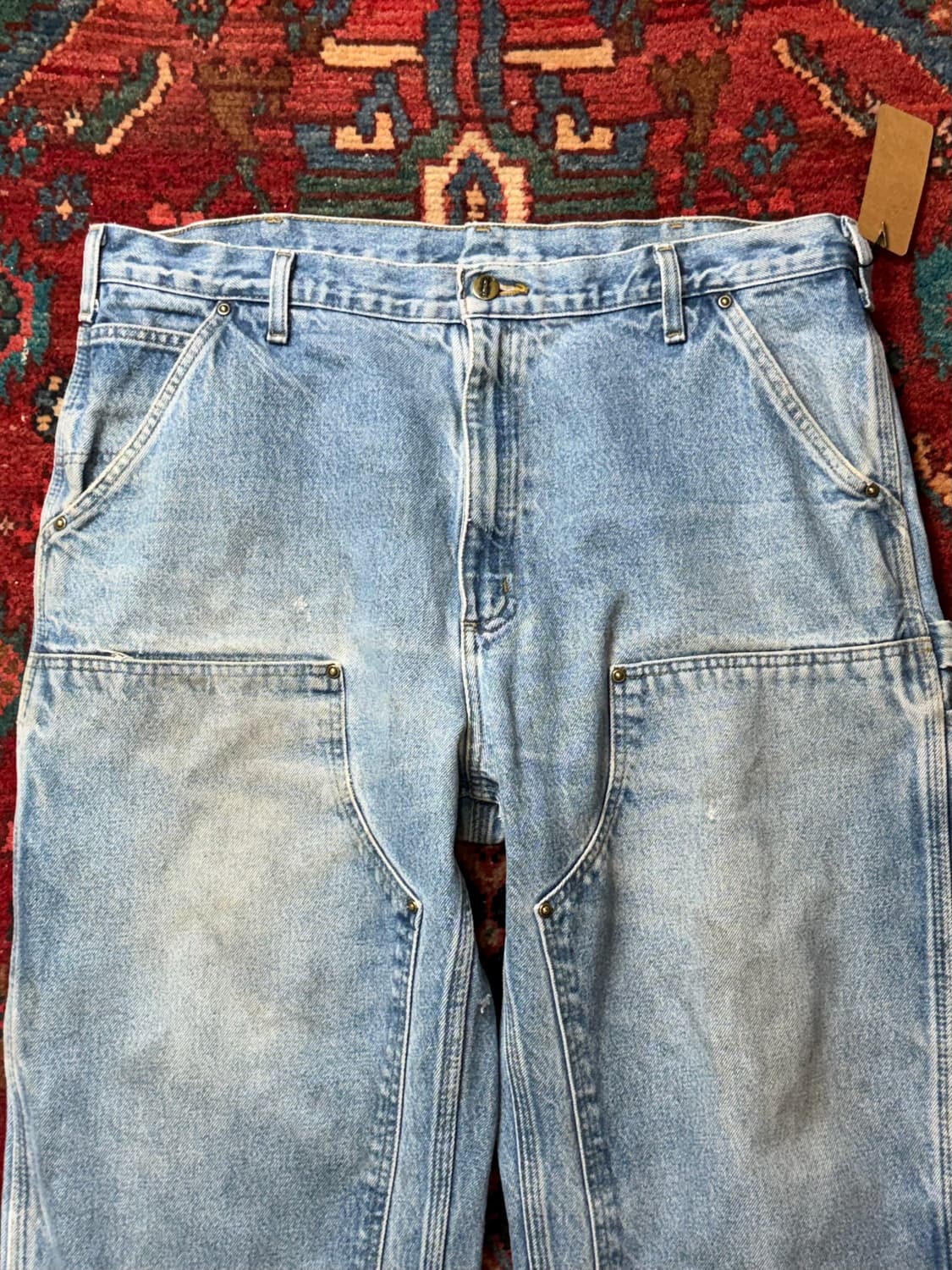 OG 칼하트 데님 더블니 칼하트 B73 썩블니 상품이미지6