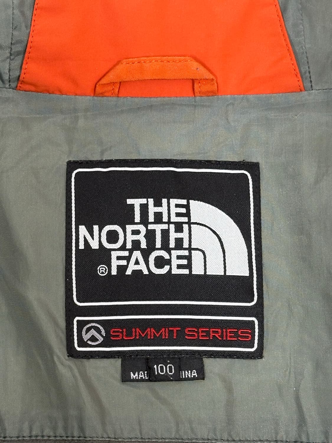 노스페이스 오렌지 차콜 서밋 고어텍스 바람막이 고프코어 트랙 자켓 100 상품이미지7