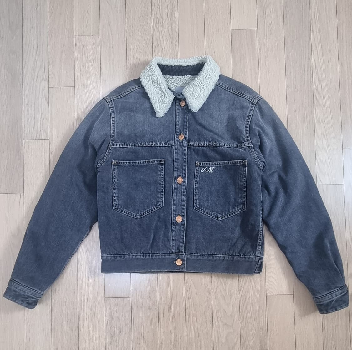 이자벨마랑 Camden 데님 퍼 자켓 S(36) _ 여성 상품이미지6