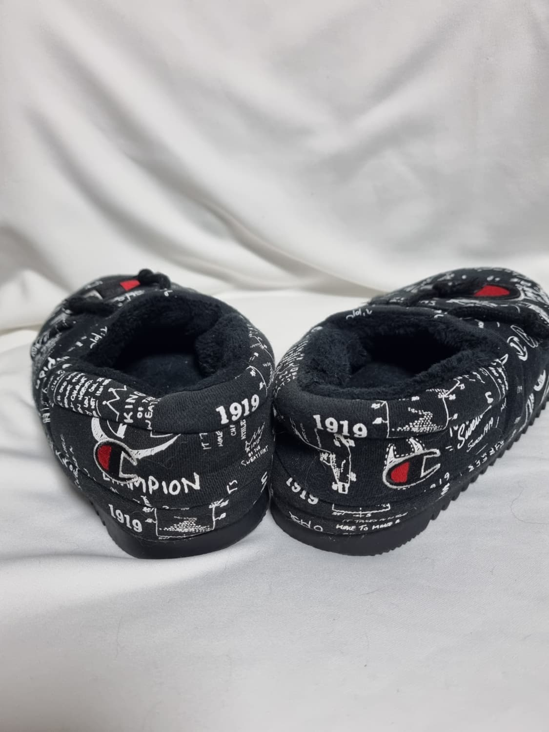 쳄피온 블랙 겨울 방한 슬립온 235 상품이미지2