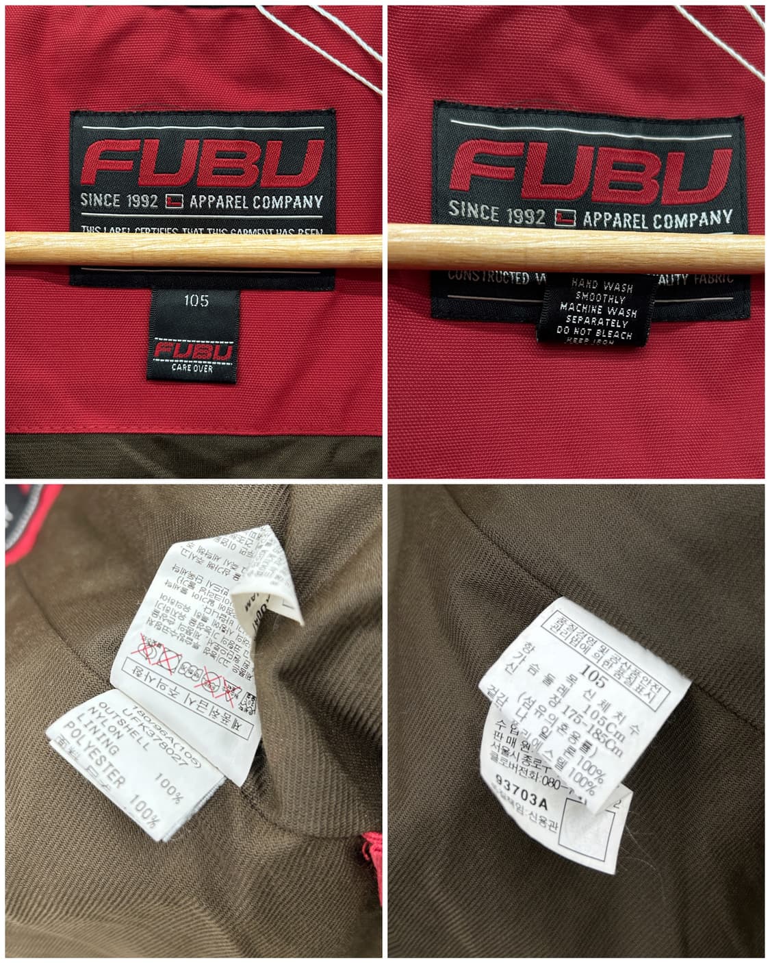 Fubu 00s 나일론쉘 후드 마운틴 자켓 상품이미지10