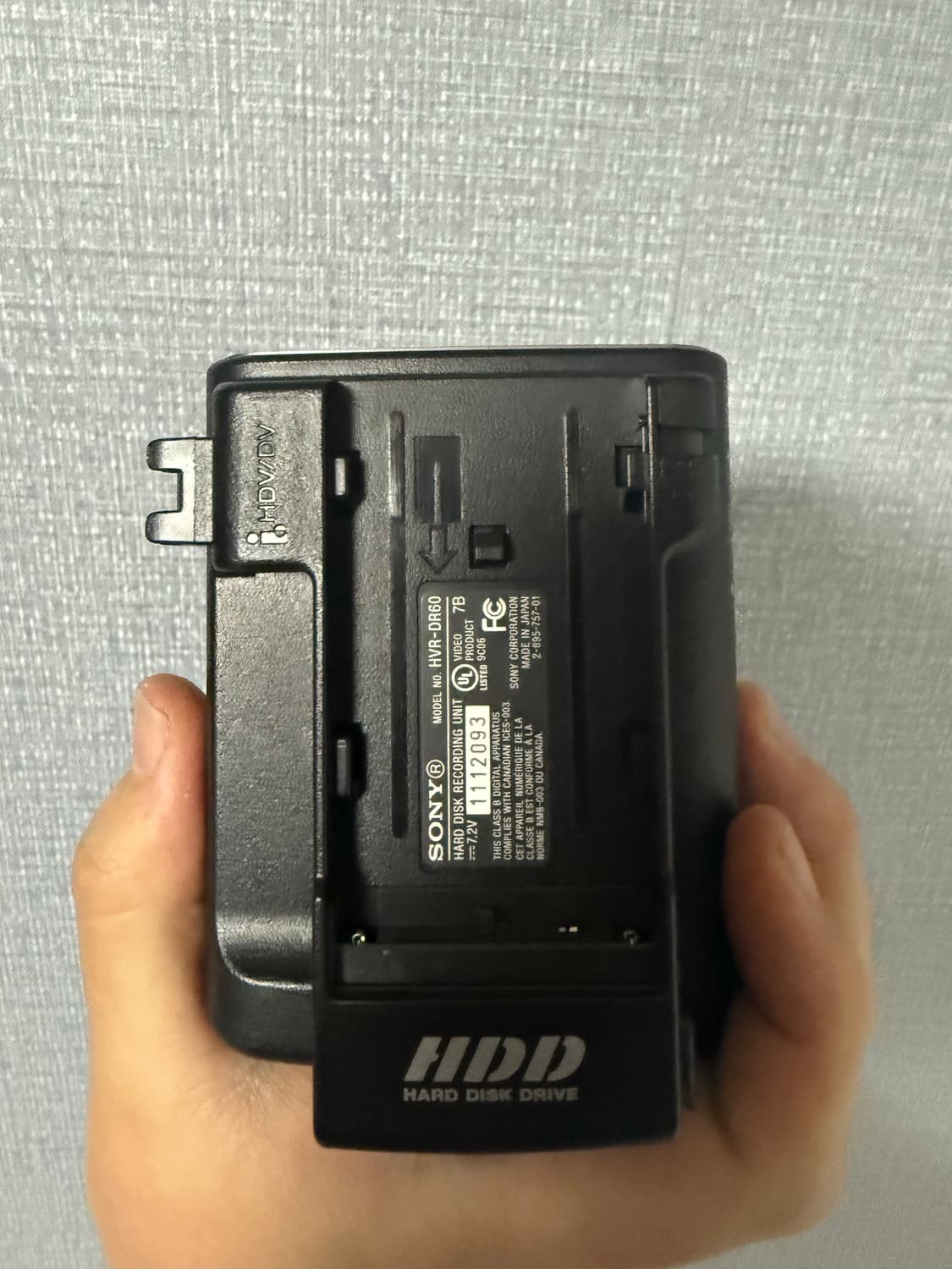 Sony vx2000, hvr-dr60 테이프리스 셋업 상품이미지9