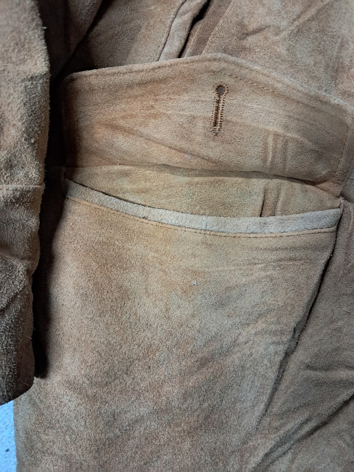 on time 쇼트 웨스턴 스웨이드자켓 상품이미지5