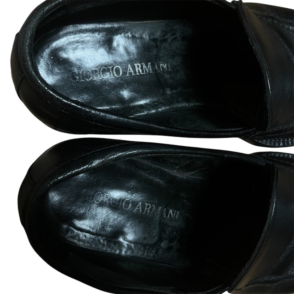 GIORGIO ARMANI 블랙 로퍼 상품이미지3