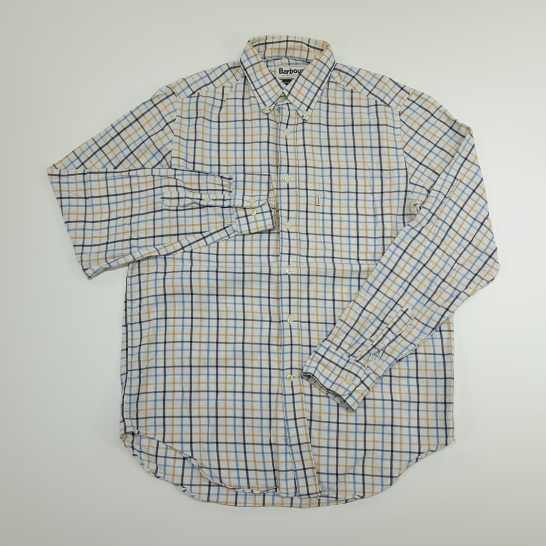 CN675 M 바버 멀티 윈도우페인 체크 긴팔 셔츠 남방 상품이미지2