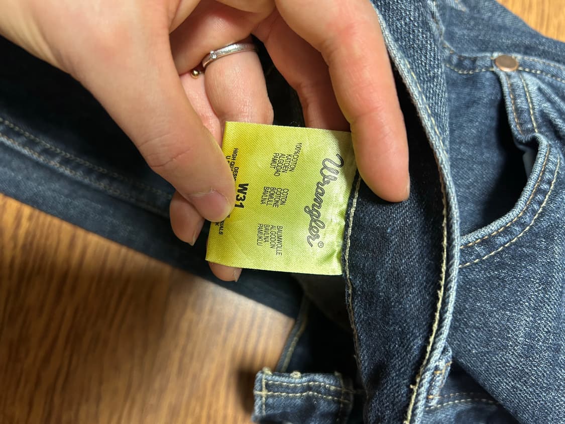 아메리칸 빈티지 랭글러 데님팬츠 상품이미지4