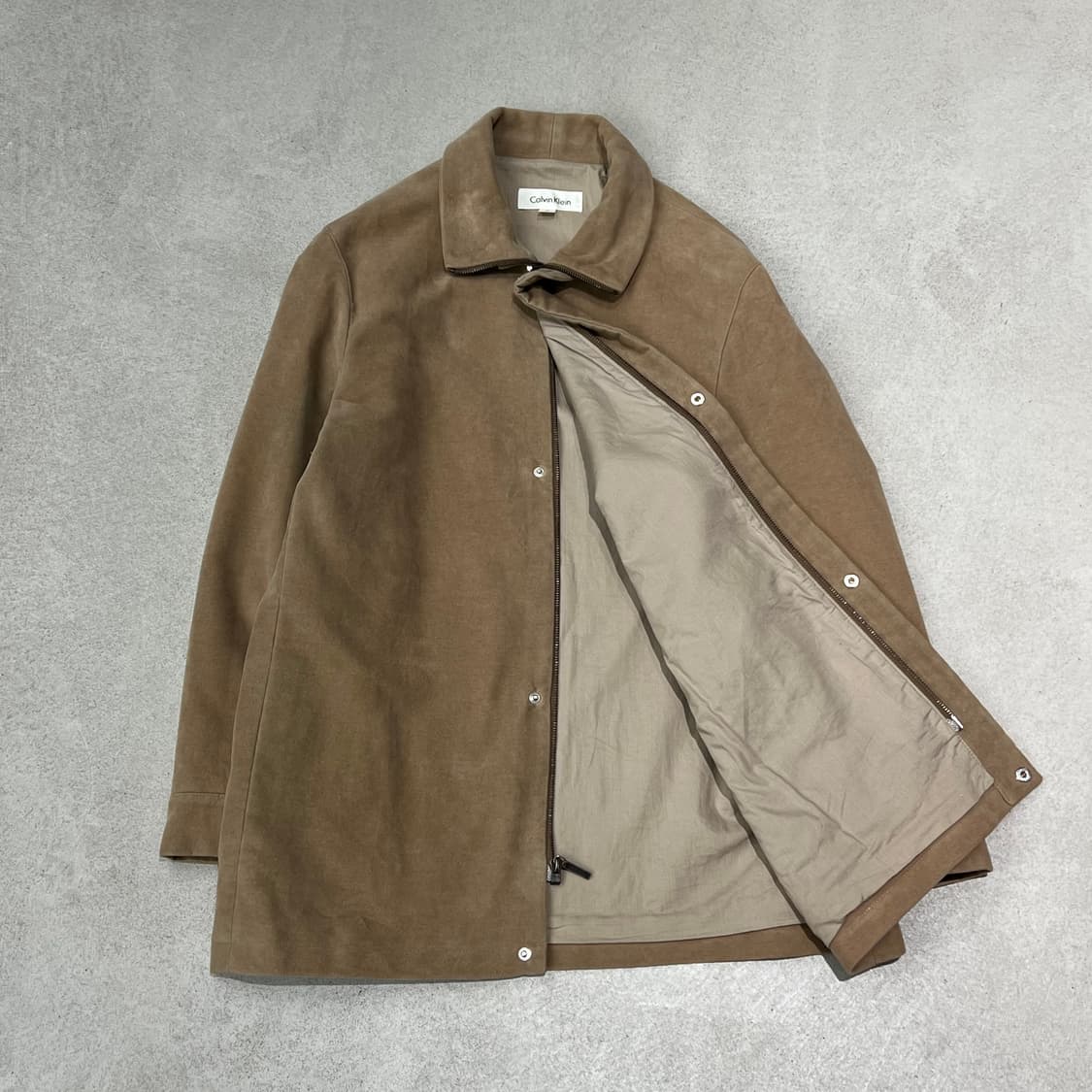 캘빈클라인 스웨이드 자켓 s10206 상품이미지3