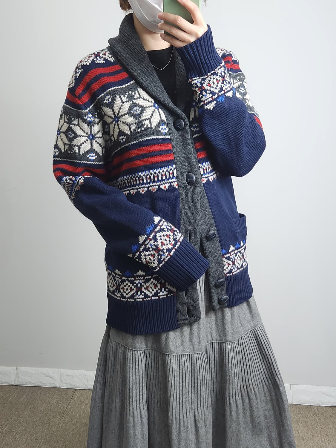 TOMMY HILFIGER 노르딕 울가디건 상품이미지2